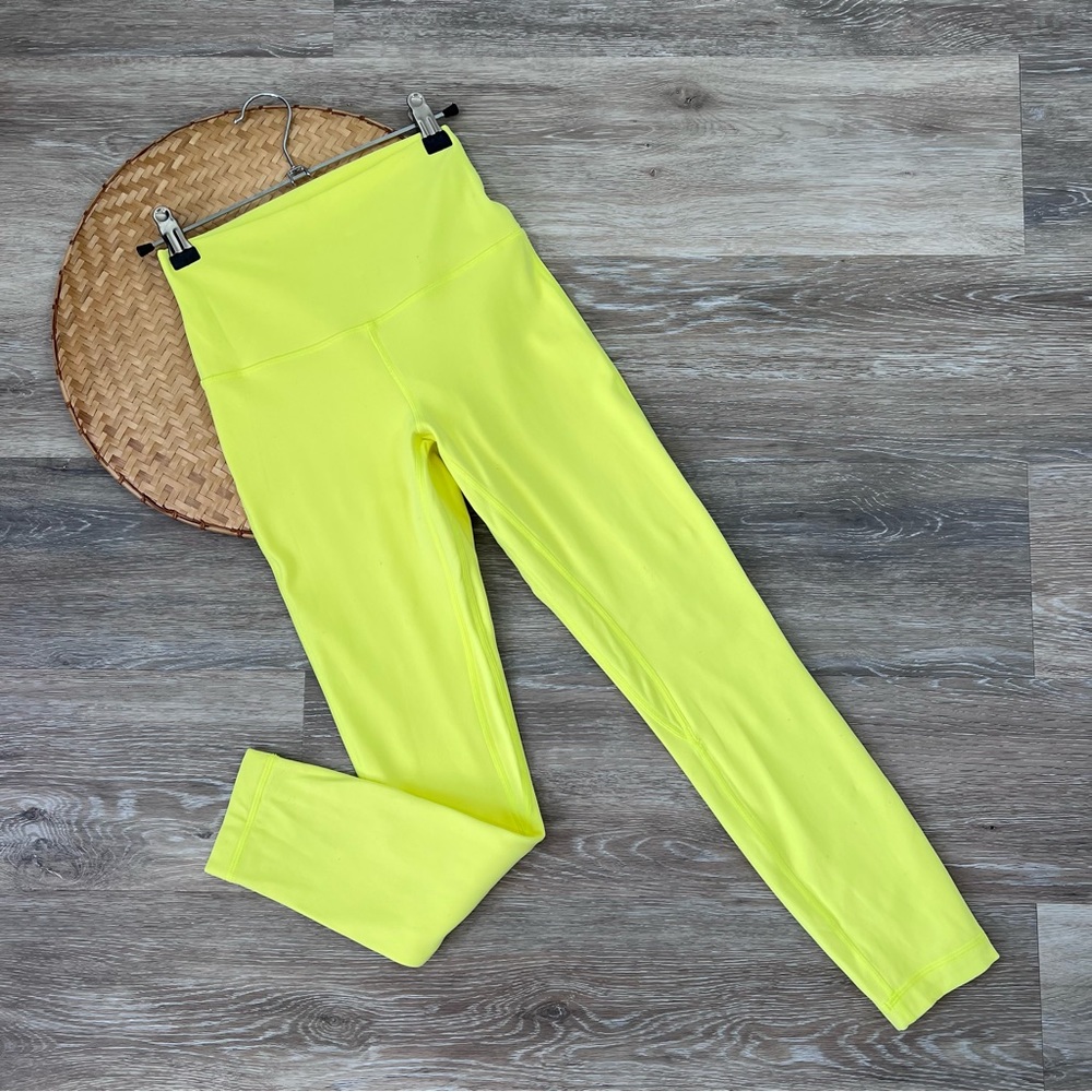 lululemon athletica Bright Yellow Leggings - Picture 2 of 9